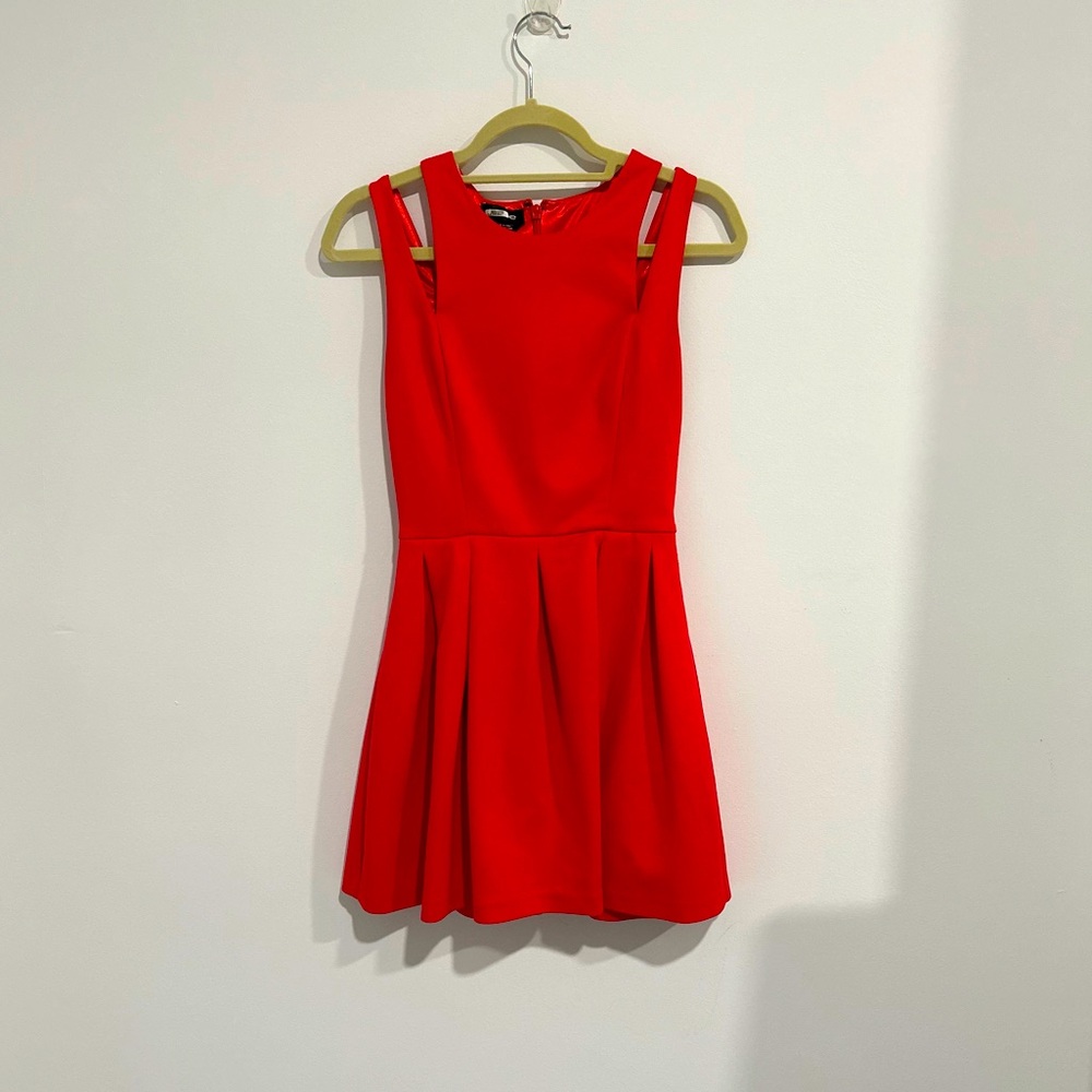 Women’s Mini Red Bebe Dress Size XS
